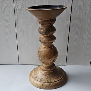 Wooden Candle Holder - Holds 3" Pillar Candle